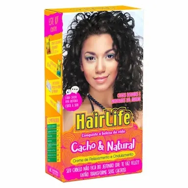 HAIRLIFE CACHOS &amp;amp; NATURAL CREME PARA ENCACHEAMENTO 180G