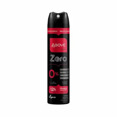 ABOVE MEN FEEL FREE DESODORANTE AEROSOL MASCULINO S/ ALUMíNIO 150ML