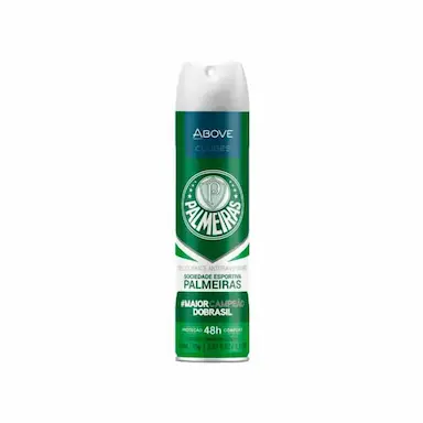 ABOVE CLUBES PALMEIRAS DESODORANTE ANTITRANSPIRANTE AEROSOL 150ML