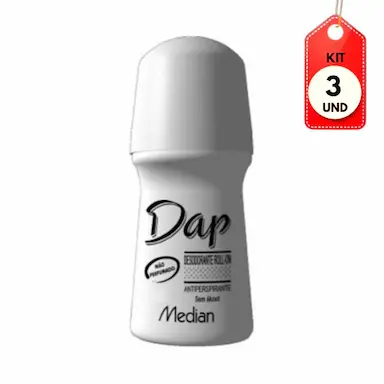KIT C/03 DAP S/ PERFUME DESODORANTE ROLLON 30ML