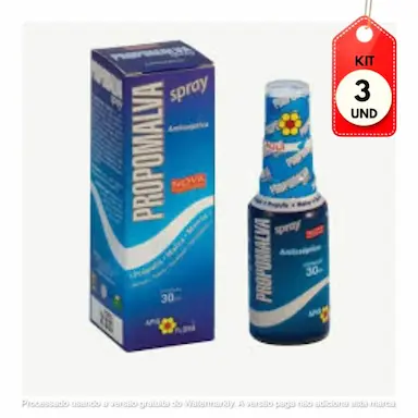 KIT C/03 APIS FLORA PROPOMALVA SPRAY BUCAL 30ML