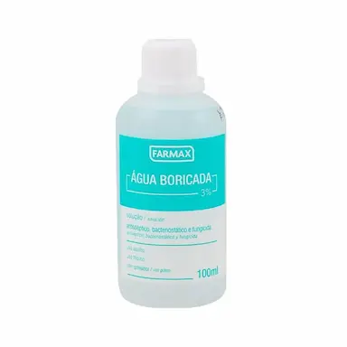 FARMAX ÁGUA 3% BORICADA 100ML