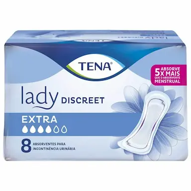 TENA LADY ABSORVENTE EXTRA C/8