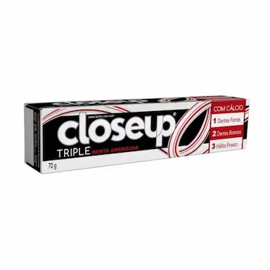 CLOSE UP TRIPLE CREME DENTAL MENTA AMERICANA 70G