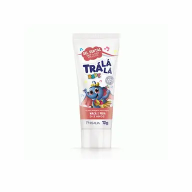 TRáLáLá BABY MAçã E PêRA GEL DENTAL 70G
