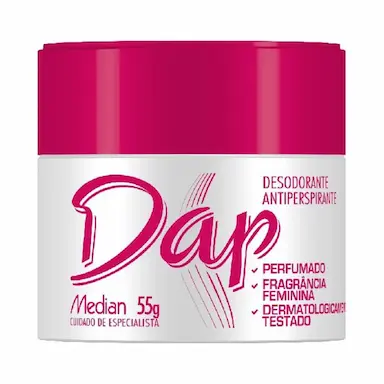 DAP DESODORANTE CREME FEMININO PERFUMADO 55G