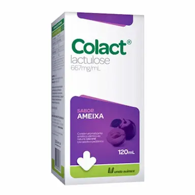 COLACT LACTULOSE AMEIXA 120ML - UNIãO QUíMICA