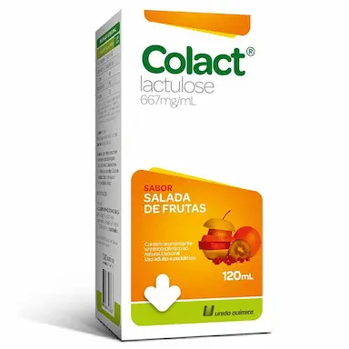 COLACT LACTULOSE SALADA DE FRUTAS 120ML - UNIãO QUíMICA
