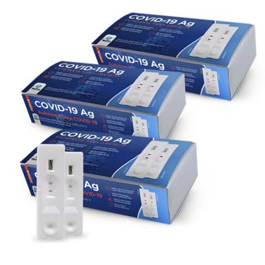 KIT 3UNI AUTOTESTE ANTíGENO COVID-19 - WAMA DIAGNóSTICA