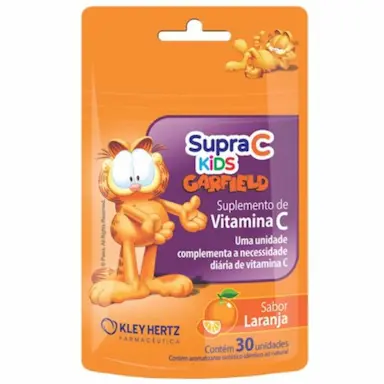 SUPRA C KIDS LARANJA COM 30 GOMAS - HERTZ