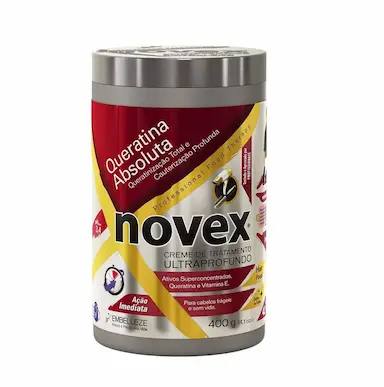 CREME PARA TRATAMENTO  NOVEX 400G QUERATINA