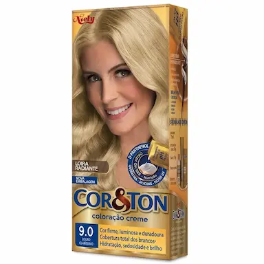 TINTURA COR &amp;amp;AMP; TON 9.0 LOURO CLARISSIMO