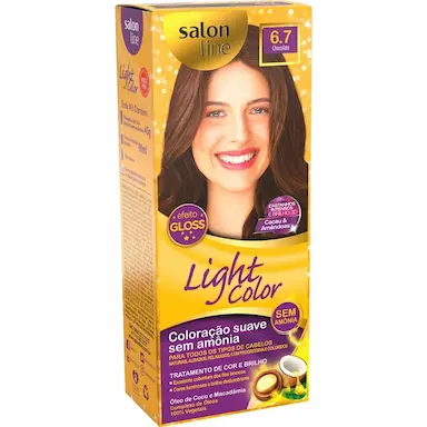 TINTURA SALON LINE LIGHT COLOR COR:6.7 CHOCOLATE