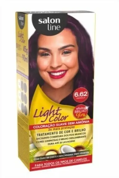 TINTURA SALON LINE LIGHT COLOR COR:6.62 MARSALA