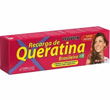 RECARGA DE QUERATINA NOVEX 80G