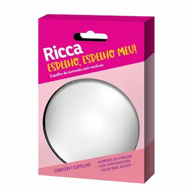 ESPELHO RICCA COMPACT AUMENTO 5X