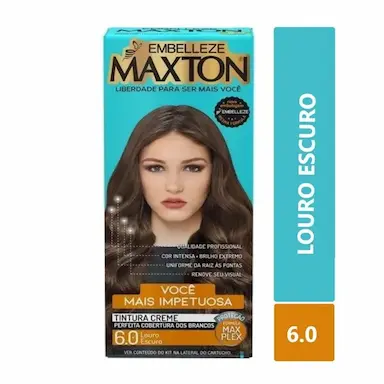 TINTURA MAXTON COR:6.0 LOURO ESCURO