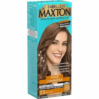TINTURA MAXTON COR:7.3 LOURO MEL