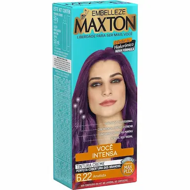 TINTURA MAXTON COR:6.22 AMETISTA (SAIU DE LINHA)