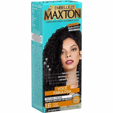 TINTURA MAXTON COR:1.6 PRETO MALBEC