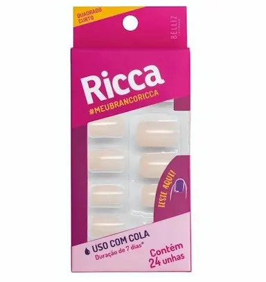 UNHAS RICCA BRANCO SONHO REF: 1335