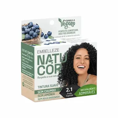 TINTURA NATUCOR COR:2.1 PRETO ESPECIAL