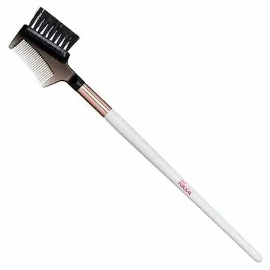ESCOVA E PENTE RICCA ROSE GOLD PARA SOBRANCELHAS
