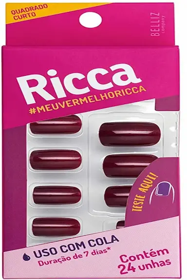 RICCA UNHAS POSTIçAS NUDE CAPUCCINO