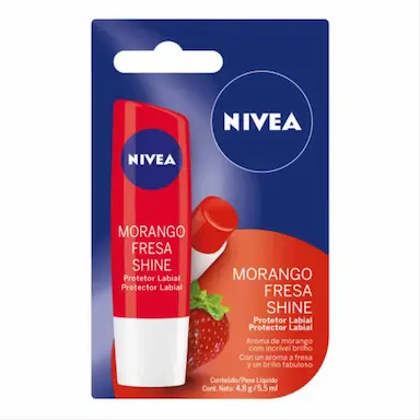 PROTETOR LABIAL MORANGO 5,5ML NIVEA