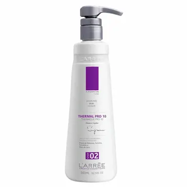 PLáSTICA CAPILAR THERMAL PRO 10 X-KERATIN LARREE 500ML