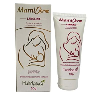 CREME PROTETOR PARA SEIOS LANOLINA MAMIDERM MULTINATURE 50G
