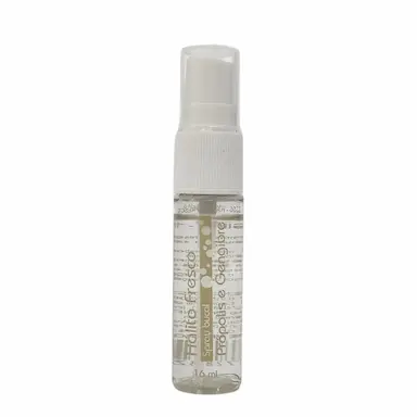 SPRAY BUCAL DE PRóPOLIS E GENGIBRE HáLITO FRESCO ABELHA RAINHA 16ML