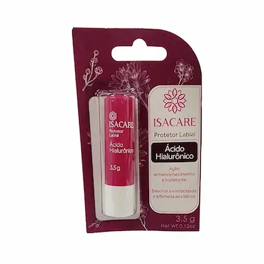 PROTETOR LABIAL COM ÁCIDO HIALURôNICO ISACARE 3,5G