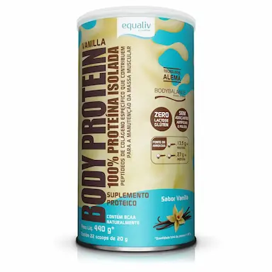 BODY PROTEIN EQUALIV 450G VANILLA