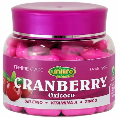 CRANBERRY OXYCOCO FEMME CARE UNILIFE 90 CáPSULAS