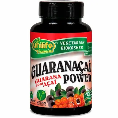 GUARANá COM AçAí GUARANAçAí UNILIFE 120 CáPSULAS