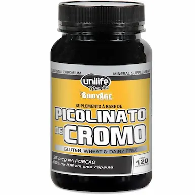 PICOLINATO DE CROMO UNILIFE 120 CáPSULAS