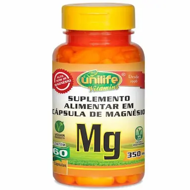 MAGNéSIO QUELATO UNILIFE 60 CáPSULAS