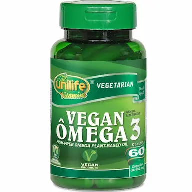ÔMEGA 3 VEGETAL 60 CáPSULAS UNILIFE