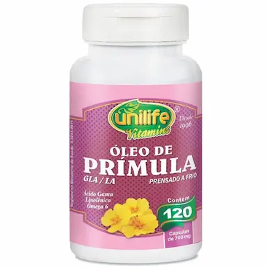 ÓLEO DE PRíMULA UNILIFE 120 CáPSULAS