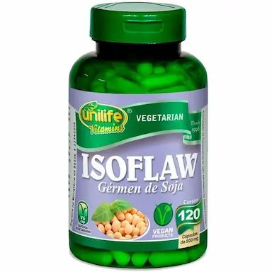 ISOFLAVONA GERMEN DE SOJA 120 CáPSULAS UNILIFE