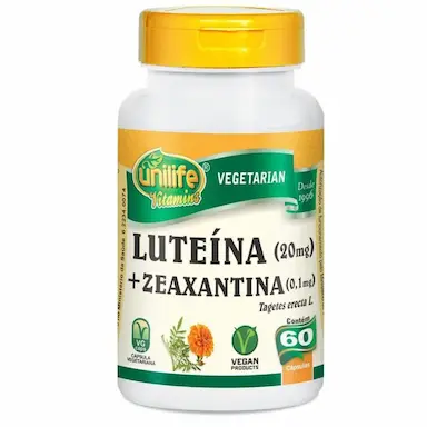LUTEíNA E ZEAXANTINA UNILIFE 60 CáPSULAS