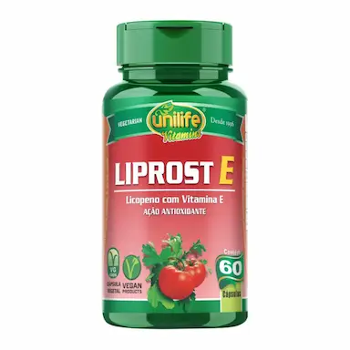 LIPROST E LICOPENO COM VITAMINA E 60 CáPSULAS UNILIFE