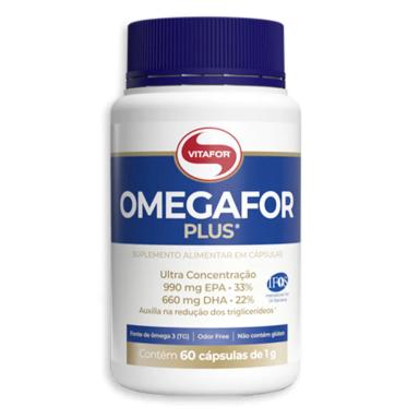 ÔMEGAFOR PLUS 1000MG VITAFOR 60 CáPSULAS