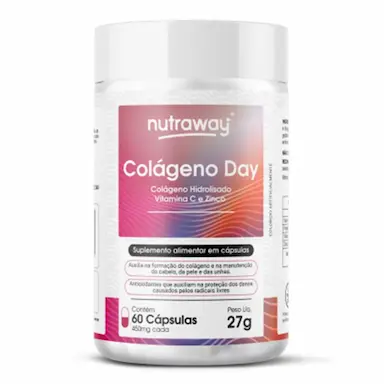 COLáGENO DAY HIDROLISADO NUTRAWAY 60 CáPSULAS