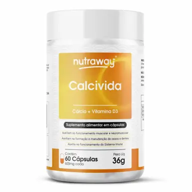 CALCIVIDA NUTRAWAY 600MG 60 CáPSULAS