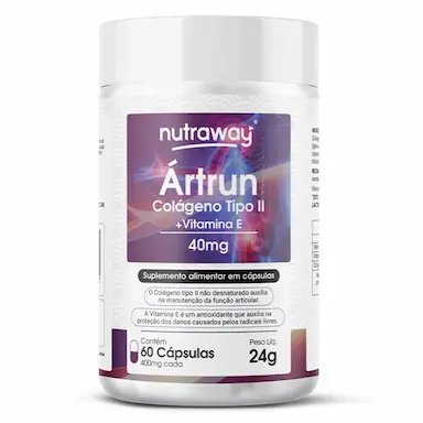 ARTRUN COLáGENO TIPO II NUTRAWAY 40MG 60 CáPSULAS