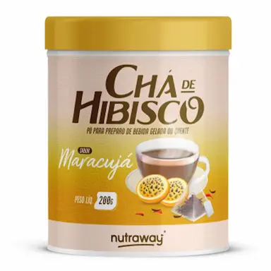 CHá DE HIBISCO MARACUJá NUTRAWAY 200G