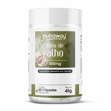 ÓLEO DE ALHO NUTRAWAY 500MG 60 CáPSULAS