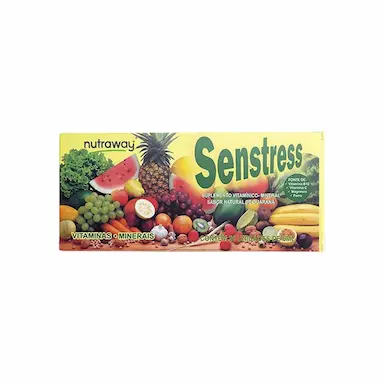 SENSTRESS VITAMINAS E MINEIRAIS NUTRAWAY 12UND 10ML